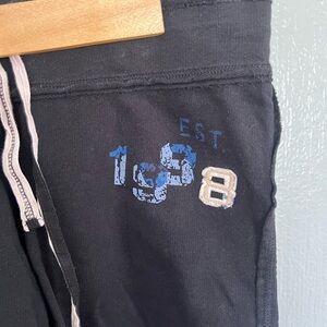 Mossimo Supply Co. Black Sweatpants with Red Label vintage